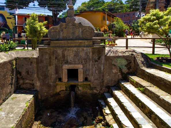 Fonte Grande Morro de São Paulo Bahia