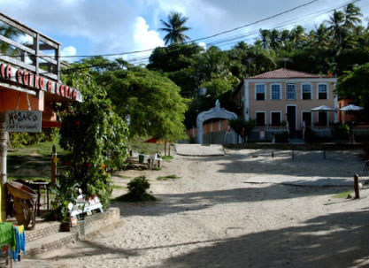 praça sem calçamento de morro de são paulo