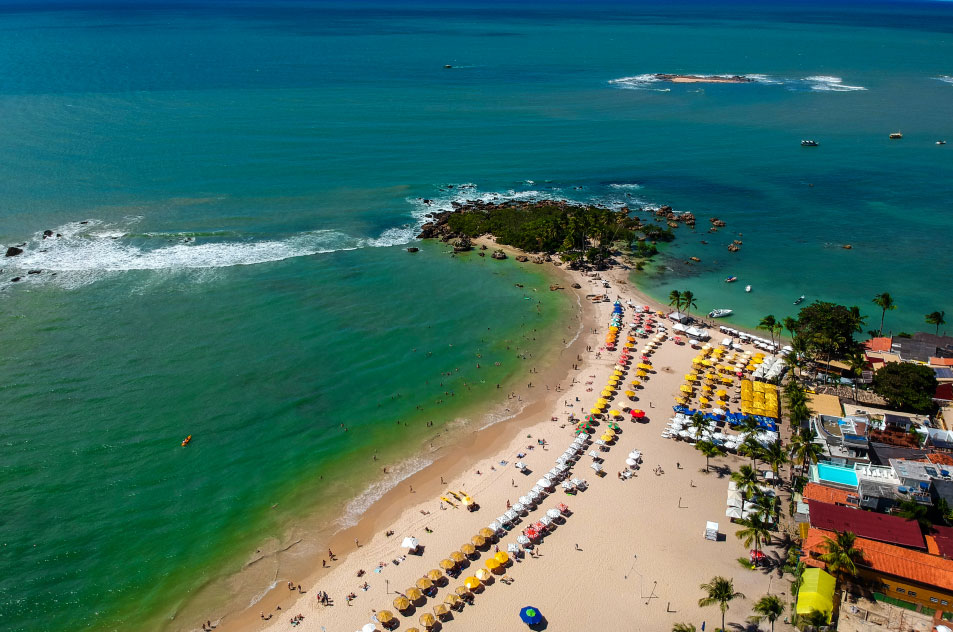 praia de Morro de São Paulo Bahia