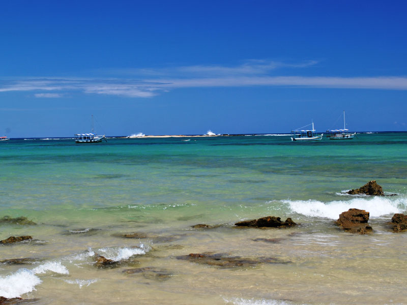 praia de Morro de São Paulo Bahia